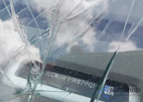 2023 Chevrolet Express Cargo Rwd 2500 Regular Wheelbase Wt из США, поврежденный, VIN 1GCWGAFP9P1179921